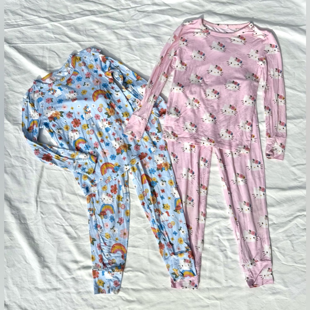 Posh Peanut x Hello Kitty Pajama Set Bundle size 5t-6t